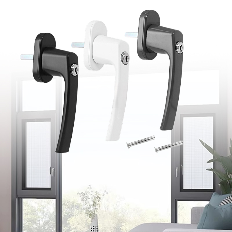 Window Lock Bar - プラスチック鋼製内開き窓ドライブハンドル、開き窓プルロック、引き戸および窓ロック