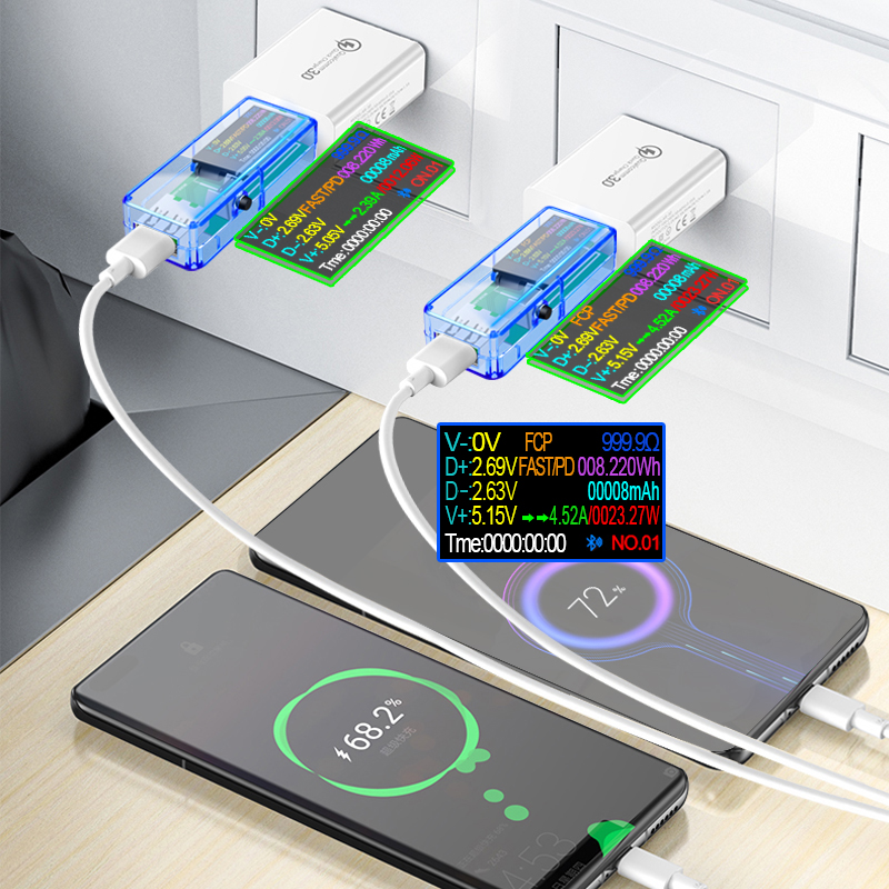 15 IN 1 USB 3.1 テスター DC デジタル電圧 - Co Detector Plug のレビューと価格