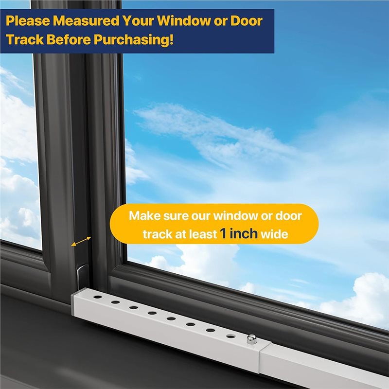 T19C 2個入り 調節可能な窓ロックバー 子供の安全のため - Window Lock Bar のレビューと価格