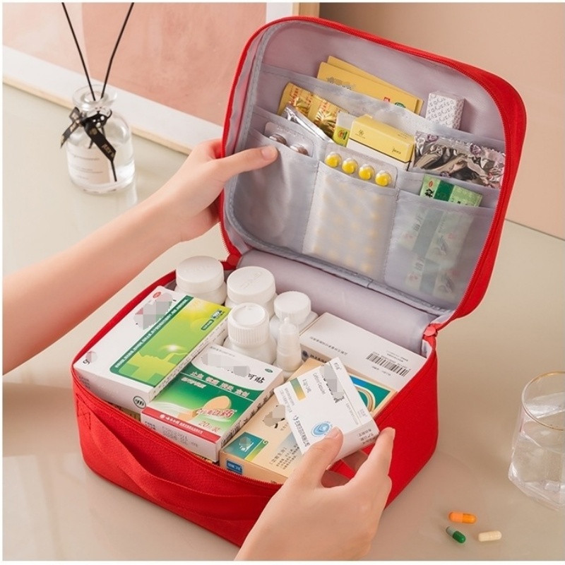 3 ピース/セットポータブル医療収納バッグキャンプ緊急応急処 - First Aid Bag Kit のレビューと価格