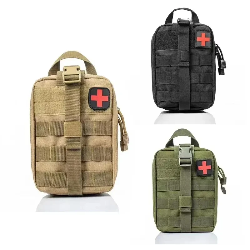 戦術的な応急処置キット医療バッグ緊急屋外狩猟車キャンプモール - First Aid Bag Kit のレビューと価格