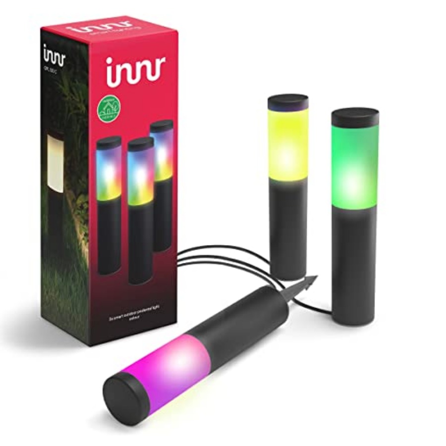 innr スマート屋外照明 カラーパスウェイライト Phil - Philips Light Hue Color のレビューと価格