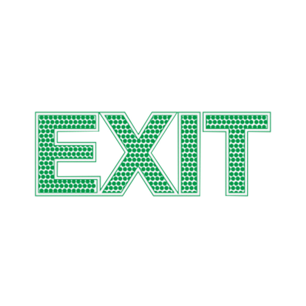発光式避難口ウォールステッカー、暗闇で光る安全標識（緊急事態 - Emergency Exit Sign のレビューと価格